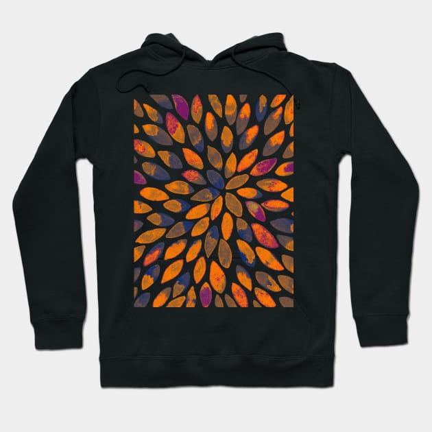 Watercolor brush strokes - autumn palette Hoodie by wackapacka